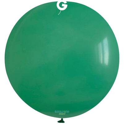 Latex Balloon Mini Jumbo 48cm Standard Dark Green G150.13