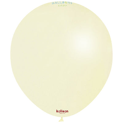 Latex Balloons 30cm Macaron Pale Yellow 3008