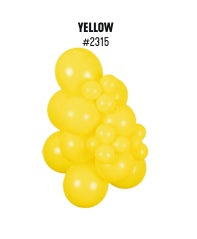 Balon Jumbo Latex 60cm Galben Standard 2315