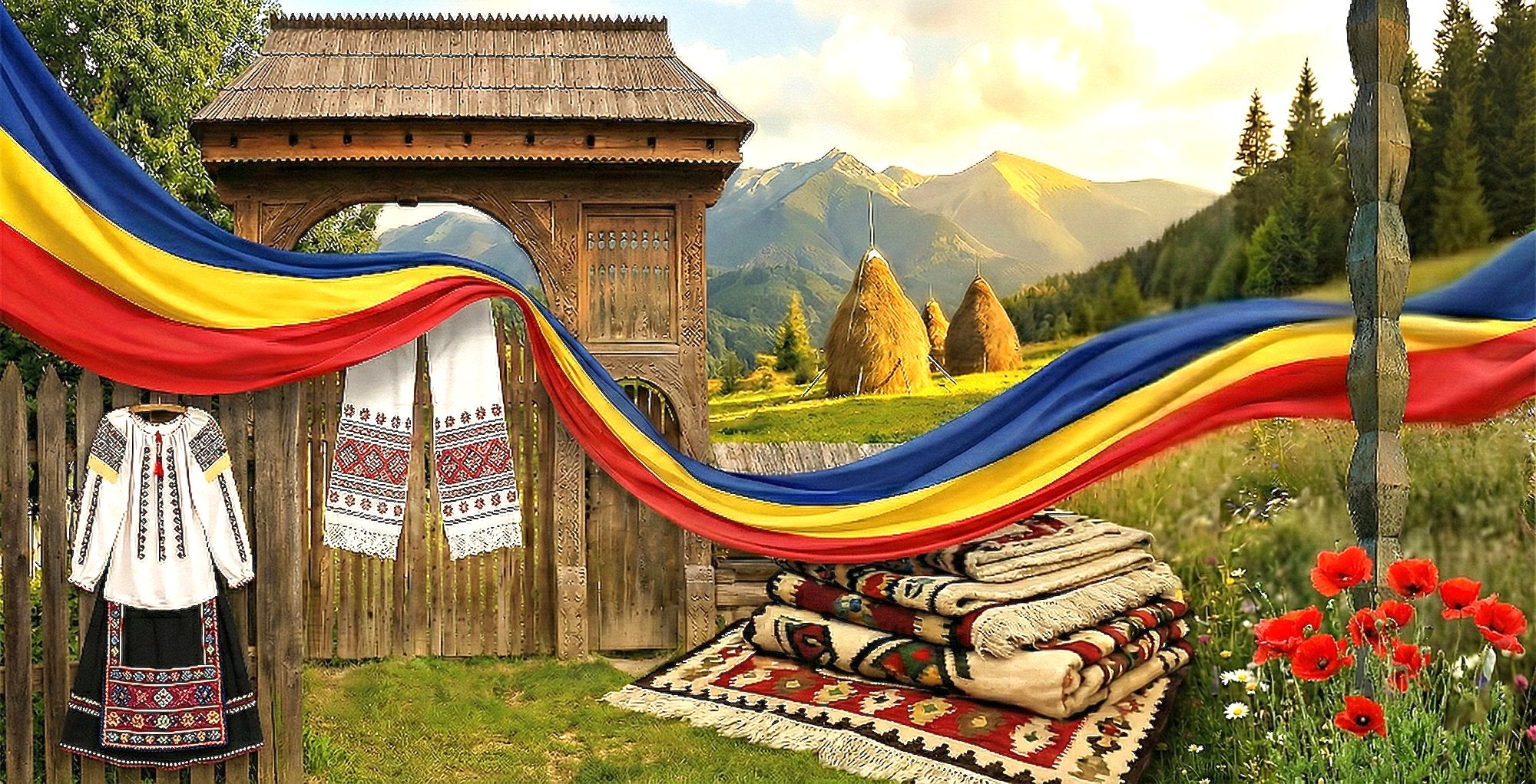 Romanian Folklore in Latex
