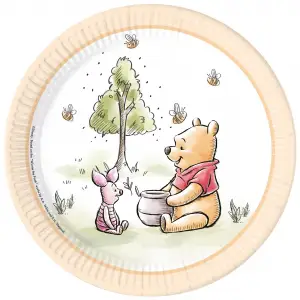 Set 8 Farfurii Petrecere 23cm Winnie Loves Nature